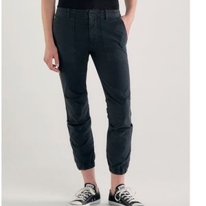 Nili Lotan CROPPED MILITARY PANT, Carbon, size 2